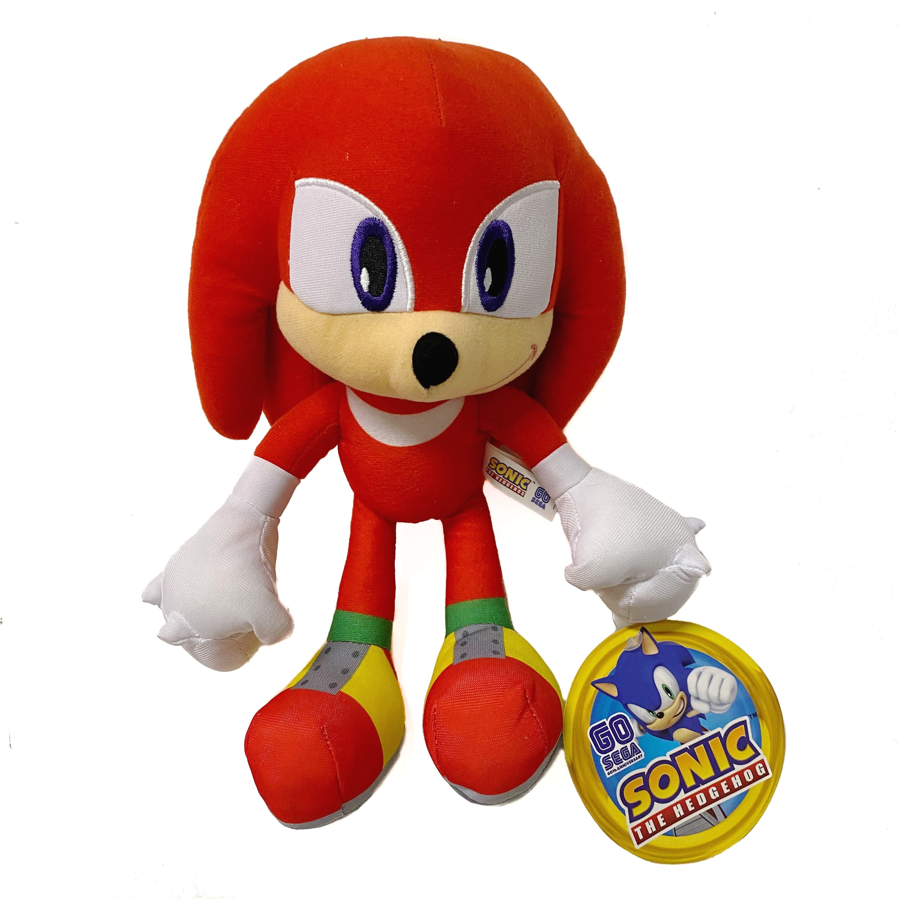 sonic the hedgehog knuckles plush