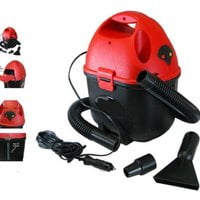 Powerworks 12 V Wet Dry Auto Vacuum with Attachments by Powerworks
