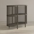 thumbnail image 3 of Jofran Rhapsody Mid-Century Modern 36" Open Storage Console Bookcase, 3 of 8