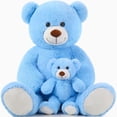 thumbnail image 1 of Oso de peluche gigante Morismos Mami & Baby Blue, 1 of 5