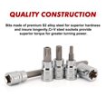 thumbnail image 3 of CASOMAN 48-Piece 3/8" Drive Master Torx Bit Socket and External Torx Socket Set, 6-Inch Extra Long, CR-V & S2 Steel, 3 of 7
