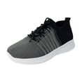 thumbnail image 2 of XIAQUJ Women Trainers Athletic Running Shoes Sport Walking Sneakers Lightweight Tennis Shoes Women's Fashion Sneakers Grey 6.5(37), 2 of 7