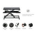 thumbnail image 2 of FITUEYES 32 inch Standing Desk Stand Up Desk Sit To Stand Height Adjustable Desk SD308001WB, 2 of 6