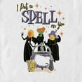 thumbnail image 2 of Men's Hocus Pocus Put a Spell on You Cauldron Graphic Tee White 2X Large, 2 of 5