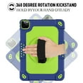 thumbnail image 7 of SOATUTO for iPad Air 6 5 4 10.9 2024 2022 2020 iPad Pro 11 Case 2022 with Handle 360° Kickstand Protective Armmor Case for iPad Pro 11 inch, iPad Air 6th  5th 4th Gen 10.9 Navy+Green, 7 of 7