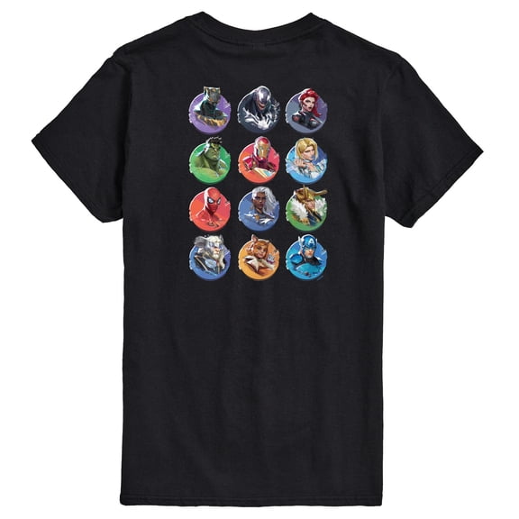 Marvel - Rivals Circle Icons - Men's Short Sleeve Graphic T-Shirt