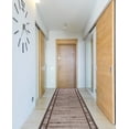 thumbnail image 2 of Gloria - Washable Rug Runner Low Profile Bordered Rubber Backed Runners Anti Slip Backing Rugs for Living Room Light Weight Foldable Area Carpet, 2 of 10