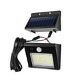 thumbnail image 1 of Billuyoard Luz alimentada por energía Solar 30 luces LED lámpara de jardín a prueba de humedad luz solar Sensor de movimiento PIR, 1 of 6
