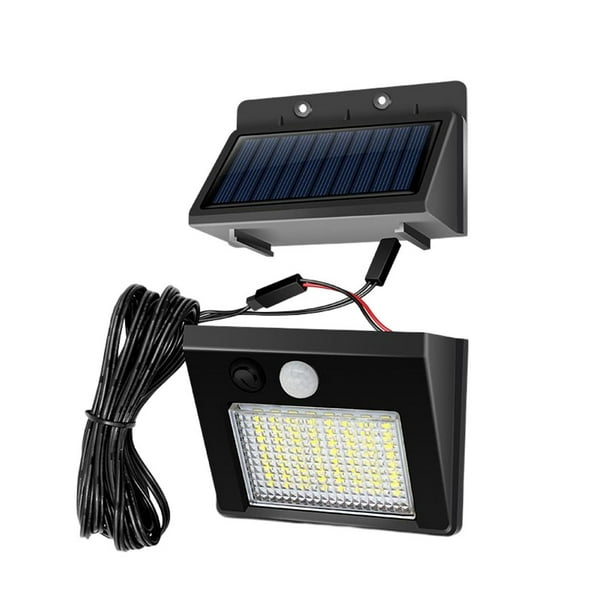 Billuyoard Luz alimentada por energía Solar 30 luces LED lámpara de jardín a prueba de humedad luz solar Sensor de movimiento PIR
