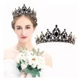 thumbnail image 2 of Tiaras para tocado de novia Queen Crowns para niñas y mujeres ER, 2 of 5