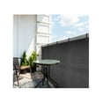 thumbnail image 4 of Écran de Confidentialité Couverture de Clôture, Écran de Réduction de Visibilité Résistant aux UV pour Balcon, Terrasse, Porche (3 x 5m, Noir), 4 of 5