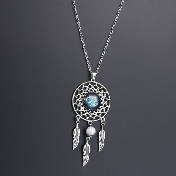 WASHWEPE Bijoux de Costume pour Femmes Collier Alliage 1Pcs Décoration Rétro