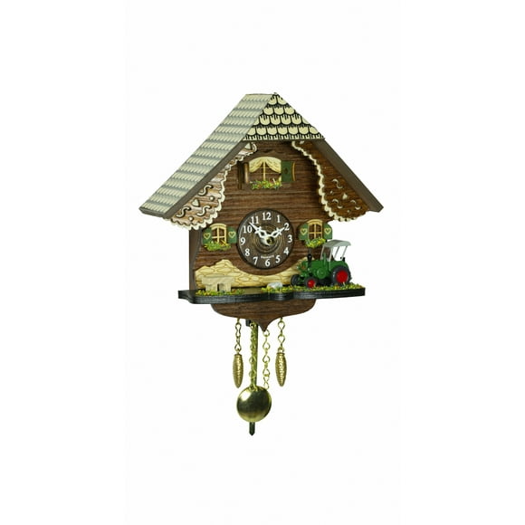 Kuckulino Black Forest Clock Black Forest House with quartz movement and cuckoo chime  TU 2062 PQ