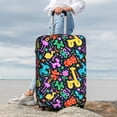 thumbnail image 7 of Pofeuu Colorful Air Balloons1 Print Luggage Suitcase Cover Protector Luggage Washable Covers Aesthetic for 18/24/28/32 inch Luggage（No luggage included）-Large, 7 of 7