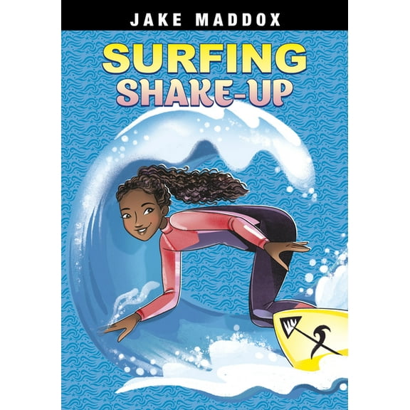 Jake Maddox Girl Sports Stories Surfing Shake-Up, (Hardcover)