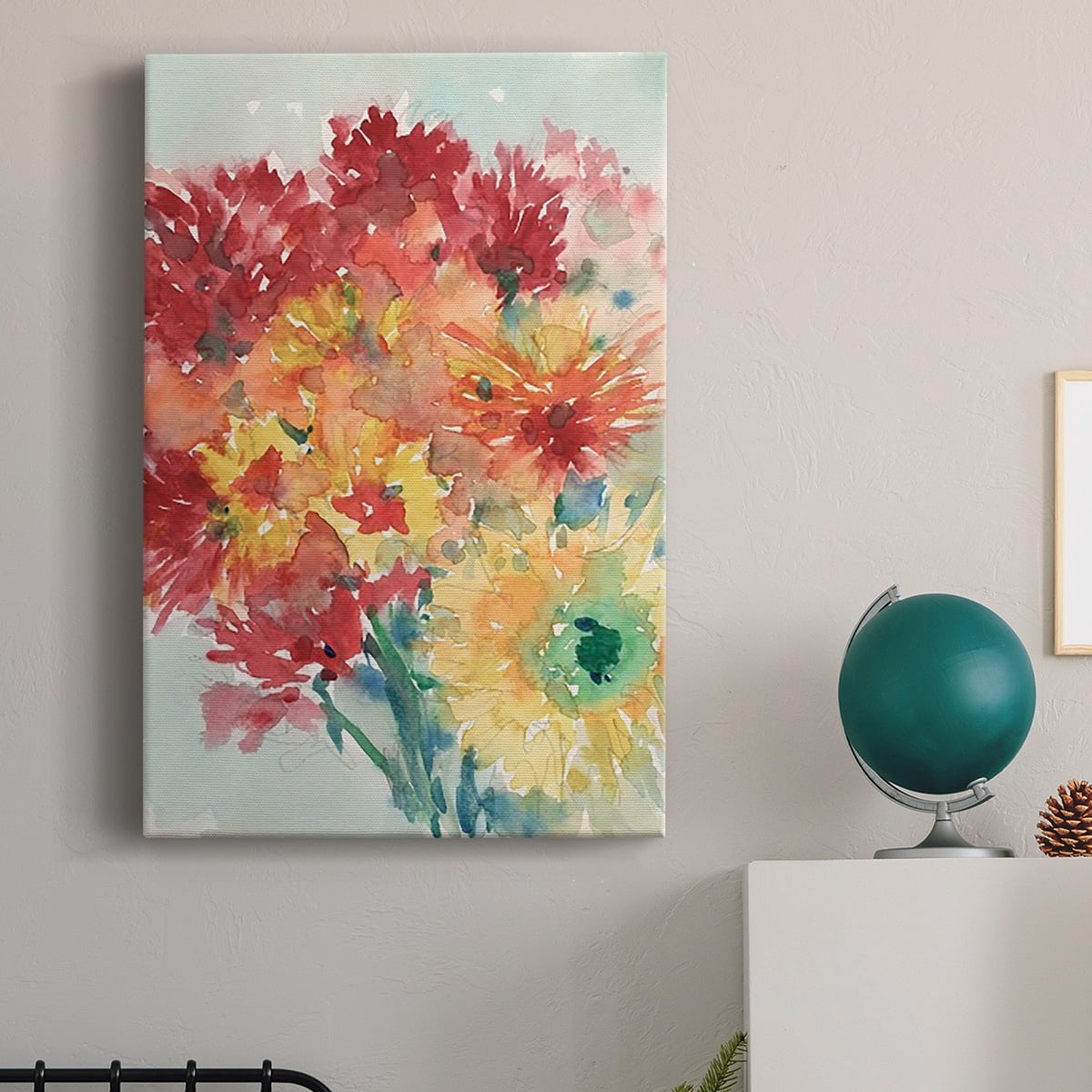 Floral Treats II Premium Gallery Wrapped Canvas - Ready to Hang