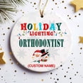 thumbnail image 2 of Orthodontist Christmas Ornaments 2025 for Women Friendship, Appreciation Gifts for Coworkers - Christmas Decorations Ceramic Ornaments DEOBFk (Orthodontist), 2 of 4