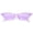 Purple, variant on Translucent Retro Cat Eye Sunglasses For Women Color Tinted Lens 50mm (Purple)