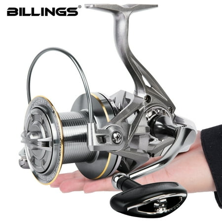 BILLINGS Big Fishing Reel Spinning Reel NGK 8000-14000 Stainless Steel Bearing 20KG Powerful Saltwater FreshWater Fishing Drag