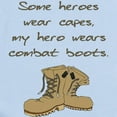 thumbnail image 2 of CafePress - Some Heroes Wear Capes Infant Bodysuit - Baby Light Bodysuit, Size Newborn - 24 Months, 2 of 4