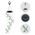 thumbnail image 2 of Campana De Viento De Colibrí Solar Control De Luz Campanas De Viento De Colibrí Colgante Campanas De Viento Decorativas Al Aire Libre Con Panel Solar De Luz Colorida Para Hotel Al Aire Libre Eigraketly HA019536-00, 2 of 7