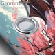 thumbnail image 3 of Juego de 4 cortinas de ducha con diseño de flores de cerezo abstractas, diseño de montaña con flores rosas japonesas y asiáticas, con 12 ganchos, juego de alfombrillas de baño, decoración de baño de, 3 of 4