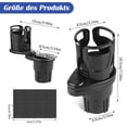 thumbnail image 4 of Scienceny Soporte para bebidas de fibra de carbono, soporte para vasos de repuesto duradero y fiable, expansor para bebidas de bicicleta Automoción decorativa y accesorios, 4 of 6