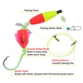 thumbnail image 3 of Aparejos de pesca para bagres Unique Bargains, anzuelos circulares para bagres, flotadores y sonajeros para equipo de pesca de bagres, aparejos de flotación para bagres rojos amarillos 1 set, 3 of 7