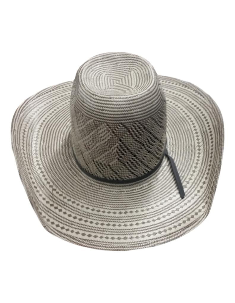 American Cowboy Hat Mens Straw Cool Hand Luke Natural Gray 5100S-CHL