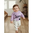 thumbnail image 4 of BemeyourBBs Baby Halloween Sweater Casual Letter Ghost Spider Embroidery Pullover, 4 of 9