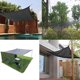 thumbnail image 2 of Shade Net 8 Pin Shade 85% Reinforce Thicken Shade Sail, Greenhouse Windproof Netting with Grommets, for Plant Cover/Greenhouse/Garden/Pergola(2x5m/6.5, 2 of 4