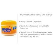 2 Pack Ricitos De Oro Styling Gel Manzanilla/Chamomile Sin Alcohol/Alcohol Free