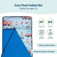 thumbnail image 2 of Wildkin Toddler Microfiber Nap Mat for Boys and Girls (Firefighters), 2 of 6