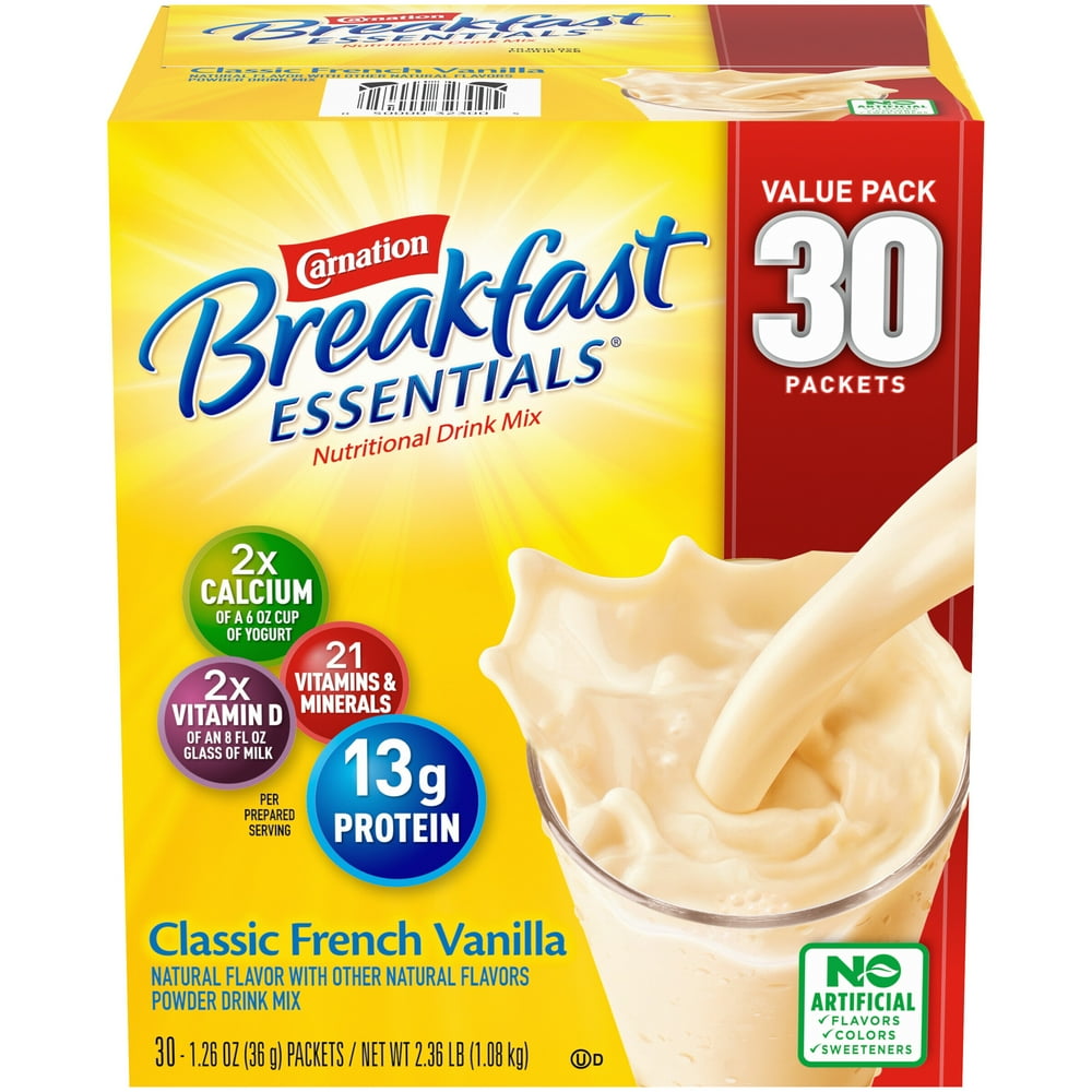 CARNATION BREAKFAST ESSENTIALS Classic French Vanilla 301.26 oz