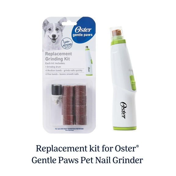Oster Gentle Paws Pet Nail Grinder Accessory Kit for Dogs and Cats