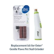 Oster Gentle Paws Pet Nail Grinder Replacement Bands Accessory Kit for Dog and Cats