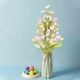 thumbnail image 2 of OYIGU Artificial Flower Bouquets, DIY Flower Bundle Flower Arrangement, Fake Bouquet Colorful Faux Flower Artificial Plants, for Home Wedding Easter Decoration, Gift for Mother's Day, 2 of 7