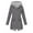 Dark Gray/winter coats and jackets for women, variant on yardsong Women All-Season Rain Jacket Waterproof Hooded Lightweight Windbreaker with Striped Lining Multi Pocket for Outdoor & Travel Dark Gray,L
