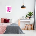 thumbnail image 3 of Stupell Industries Abstract Girl on Pink Abstract Painting White Framed Art Print Wall Art, 16 x 20, 3 of 9