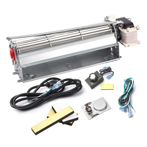 Adviace 1-Blade Fireplace Fan for Heatilator, Majestic, Lennox, Temco