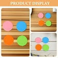 thumbnail image 3 of COMPUKAS Silicone Lids for Glass Cups 4-Pack Assorted Colors Reusable Bowl Covers Airtight Seal for Food Storage, 3 of 7