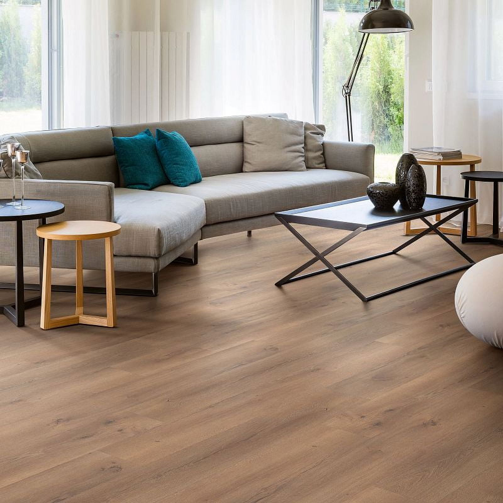 Melody 7.5" in. x 54 in. Color Crescendo, Laminate Wood Flooring (28.73 sq. ft. / Carton)