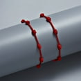 thumbnail image 4 of Teissuly 2 Of Red String Friendship Couple Woven Paper Card Bracelet, 4 of 9