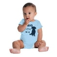 thumbnail image 4 of My Big Brother is a Dog Pet Lover Romper Boys or Girls Infant Baby Brisco Brands 12M, 4 of 6