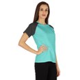 thumbnail image 2 of Inkmeso Womens Raglan Short Sleeve T-Shirt Regular Fit Casual Solid Basic Tee T-Shirts, 2 of 7
