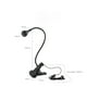 thumbnail image 3 of Xihbxyly Lámpara de Escritorio Led Usb, Luz Flexible con Clip, Tubo Metálico Ajustable, Ahorro de Energía, Luz Suave y Cálida, Ideal para Portátil, Oficina En Casa, Estudio, Lectura, Color Negro/Plat, 3 of 6
