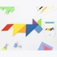 thumbnail image 4 of Tangram Puzzle Pattern Block Game Toy Edad 3+ Portátil en Caja de Hierro, 4 of 8