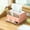 Pink, variant on Square Tissue Box Holder,Multifunctional Tissue Box Cover with Storage,Modern Cube Tissue Cover Bedside Organizer for Nightstand End Table,Desktop Box,Living Room Office Storage Simples Box