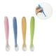 thumbnail image 5 of 4 cucharas de silicona para alimentación de bebés, cucharas de autoalimentación de entrenamiento, seguras para niños, cucharas de aprendizaje molar, colores aleatorios., 5 of 7