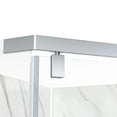 thumbnail image 3 of Dreamwerks Capri 36 in. W x 36 in. D x 78.5 in. H Neo-Angle Shower Stall in Chrome with Door, Base and Walls, 3 of 8